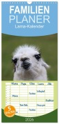 Familienplaner 2026 - Lama-Kalender mit 5 Spalten (Wandkalender, 21 x 45 cm) CALVENDO - Bernd Witkowski