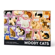 Cover-Bild zum Titel 'Moody Cats 1000 Piece Puzzle' von 'Brass Brass Monkey'