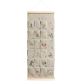 Cover-Bild zum Titel 'Stickpackung Gezählter Kreuzstich, Adventskalender mit Taschen, 30x77cm' von ''