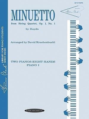 Minuetto from String Quartet, Op. 1, No. 1 - Franz Joseph Haydn, David Kraehenbuehl