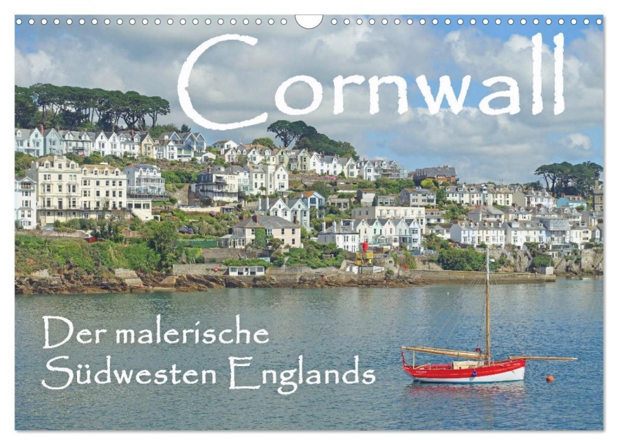 Cornwall. Der malerische Südwesten Englands (Wandkalender 2026 DIN A3 quer), CALVENDO Monatskalender - Anita Berger