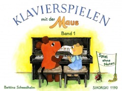 Cover-Bild zum Titel 'Klavierspielen mit der Maus 1. Spiel ohne Noten' von 'Bettina Schwedhelm'