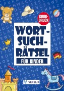 Cover-Bild zum Titel 'Wortsuchrätsel für Kinder' von 'Verblix Press'