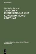 Cover-Bild zum Titel 'Zwischen Empirisierung und Konstruktionsleistung' von ''