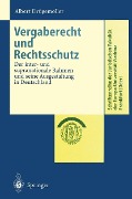 Cover-Bild zum Titel 'Vergaberecht und Rechtsschutz' von 'Albert Drügemöller'