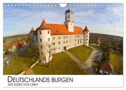 Cover-Bild zum Titel 'Deutschlands Burgen - Der Süden von oben (Wandkalender 2026 DIN A4 quer), CALVENDO Monatskalender' von 'Darius Lenz'