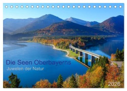 Cover-Bild zum Titel 'Die Seen Oberbayerns Juwelen der Natur (Tischkalender 2026 DIN A5 quer), CALVENDO Monatskalender' von 'Prime Selection'