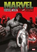 Cover-Bild zum Titel 'Marvel: Schwarz, Weiß & Blut und Gedärme' von 'Al Ewing, Kev Walker, Baldemar Rivas, Phillip Kennedy Johnson, John Mccrea'