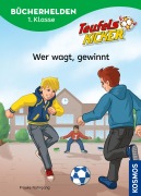Cover-Bild zum Titel 'Teufelskicker, Bücherhelden 1. Klasse, Wer wagt, gewinnt' von 'Frauke Nahrgang'