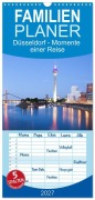 Cover-Bild zum Titel 'Familienplaner 2027 - Düsseldorf - Momente einer Reise mit 5 Spalten (Wandkalender, 21 x 45 cm) CALVENDO' von 'Hans Zaglitsch'