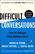 Cover-Bild zum Titel 'Difficult Conversations' von 'Douglas Stone, Sheila Heen, Bruce Patton'