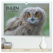 Cover-Bild zum Titel 'Eulen-Kalender (hochwertiger Premium Wandkalender 2026 DIN A2 quer), Kunstdruck in Hochglanz' von 'Gerald Wolf'