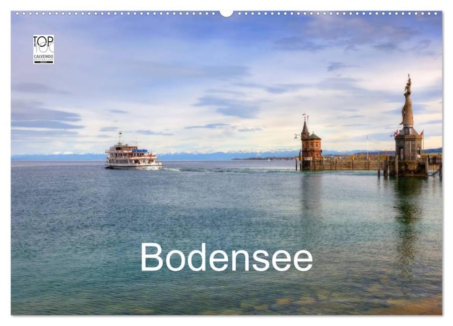 Bodensee (Wandkalender 2025 DIN A2 quer), CALVENDO Monatskalender - Joana Kruse