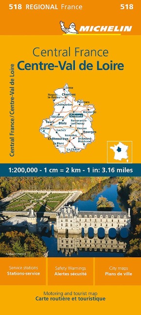 Michelin Zentralfrankreich - 