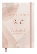 Cover-Bild zum Titel 'Terminkalender Jahresbegleiter Plan it 2027' von ''