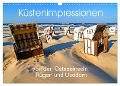 Küstenimpressionen von den Ostseeinseln Rügen und Usedom (Wandkalender 2025 DIN A3 quer), CALVENDO Monatskalender - Sascha Ferrari