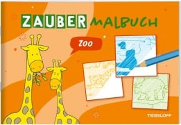 Cover-Bild zum Titel 'Zaubermalbuch. Zoo' von ''