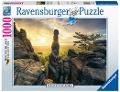 Ravensburger Puzzle 17093 Erleuchtung - Elbsandsteingebirge Deutschland Collection 1000 Teile Puzzle - 