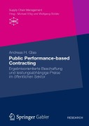Cover-Bild zum Titel 'Public Performance-based Contracting' von 'Andreas Glas'