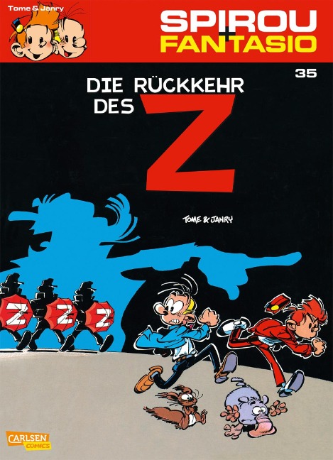 Spirou und Fantasio 35: Die Rückkehr des Z - Janry, Tome