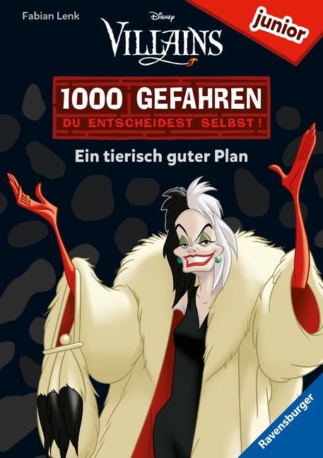 1000 Gefahren junior - Disney Villains: Ein tierisch guter Plan - Fabian Lenk