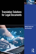 Cover-Bild zum Titel 'Translation Solutions for Legal Documents' von 'Nataliia Pavliuk, Anna Kurashyna'