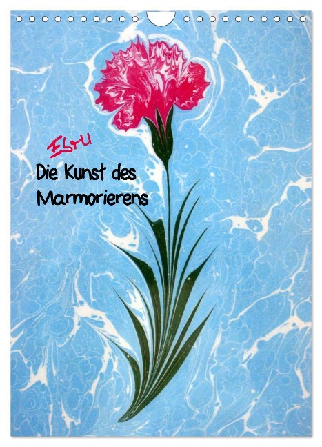 Ebru - Marmorieren auf Wasser (Wandkalender 2025 DIN A4 hoch), CALVENDO Monatskalender - Ebru Oezel