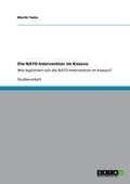 Cover-Bild zum Titel 'Die NATO-Intervention im Kosovo' von 'Moritz Taske'