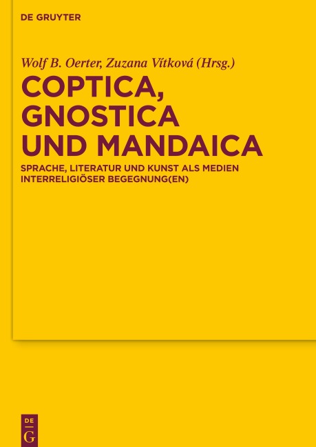 Coptica, Gnostica und Mandaica - 