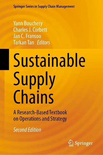 Sustainable Supply Chains - 
