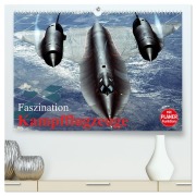 Cover-Bild zum Titel 'Faszination Kampfflugzeuge (hochwertiger Premium Wandkalender 2026 DIN A2 quer), Kunstdruck in Hochglanz' von 'Elisabeth Stanzer'