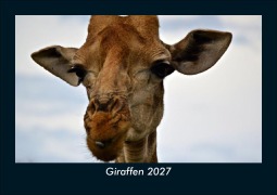 Cover-Bild zum Titel 'Giraffen 2027 Fotokalender DIN A5' von 'Tobias Schmitt, Kevin Heber'