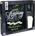 Cover-Bild zum Titel 'Kreativ-Set Handlettering' von 'Frau Annika'