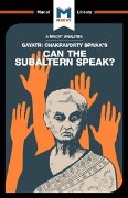 Cover-Bild zum Titel 'An Analysis of Gayatri Chakravorty Spivak's Can the Subaltern Speak?' von 'Graham Riach'