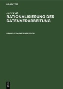 Cover-Bild zum Titel 'EDV-Systemrevision' von 'Horst Futh'