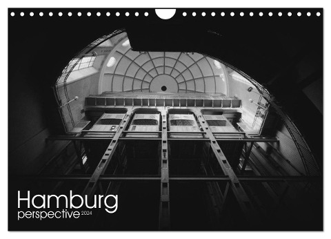 Hamburg perspective 2024 (Wandkalender 2024 DIN A4 quer), CALVENDO Monatskalender - Christian Lindau