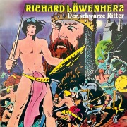Cover-Bild zum Titel 'Richard Löwenherz, Der schwarze Ritter' von 'Peter Folken'