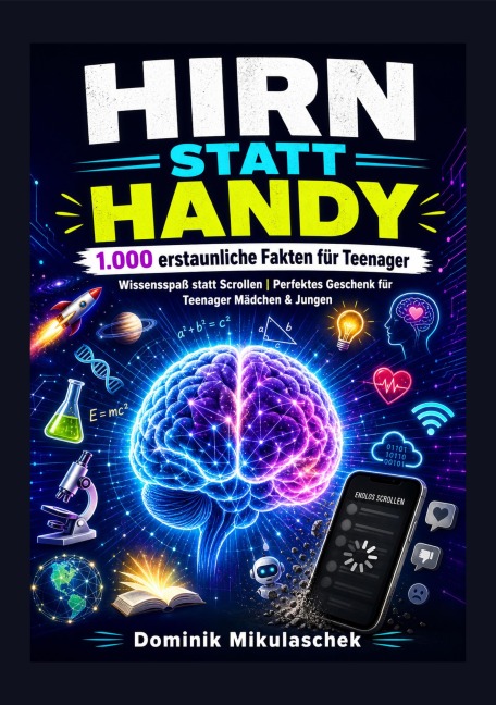 Hirn statt Handy - 1.000 erstaunliche Fakten für Teenager - Dominik Mikulaschek