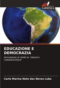 Cover-Bild zum Titel 'EDUCAZIONE E DEMOCRAZIA' von 'Carla Marina Neto Das Neves Lobo'