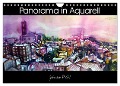Panorama in Aquarell (Wandkalender 2025 DIN A4 quer), CALVENDO Monatskalender - Johann Pickl