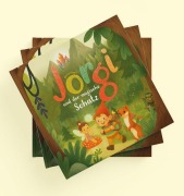 Cover-Bild zum Titel 'Jorgi und der magische Schatz' von 'Doris Knab'