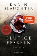 Cover-Bild zum Titel 'Blutige Fesseln' von 'Karin Slaughter'