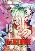 Cover-Bild zum Titel 'Dr. Stone 18' von 'Boichi, Riichiro Inagaki'