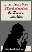 Cover-Bild zum Titel 'Sherlock Holmes - Im Zeichen der Vier' von 'Arthur Conan Doyle'