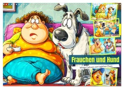 Frauchen und Hund. Witzige Cartoons vom täglichen Chaos (Wandkalender 2026 DIN A3 quer), CALVENDO Monatskalender - Rose Hurley