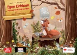 Cover-Bild zum Titel 'Egon Eichhorn und der wilde Müll im Wald. Kamishibai Bildkartenset' von 'Alina Gries'