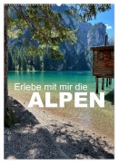 Cover-Bild zum Titel 'Erlebe mit mir die Alpen (Wandkalender 2026 DIN A2 hoch), CALVENDO Monatskalender' von 'Nadine Büscher'