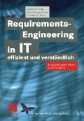 Cover-Bild zum Titel 'Requirements-Engineering in IT effizient und verständlich' von 'Emmerich Fuchs, Karl Hermann Fuchs, Christian H. Hauri'