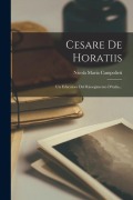 Cesare De Horatiis: Un Educatore Del Risorgimento D'italia... - Nicola Maria Campolieti