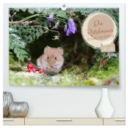 Cover-Bild zum Titel 'Die Rötelmaus - neugierig und verfressen (hochwertiger Premium Wandkalender 2026 DIN A2 quer), Kunstdruck in Hochglanz' von 'Angela Merk'